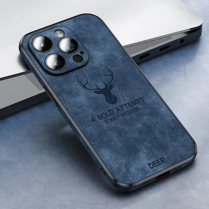 Real Leather iPhone Case | Shockproof, Stylish & Slim Design