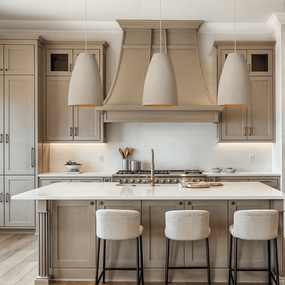 Home Resin Pendant Light | Wabi Style Hanging Ceiling Lamp