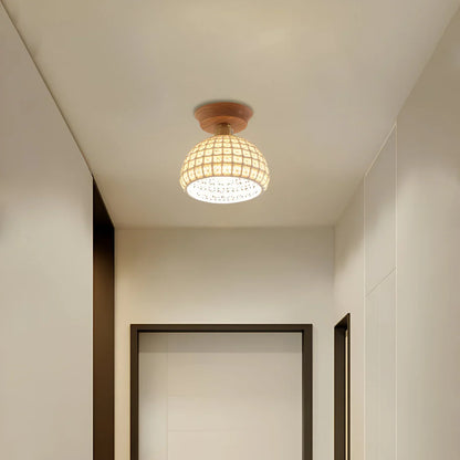 Nordic Ceramic Ceiling Lamp with Warm Glow