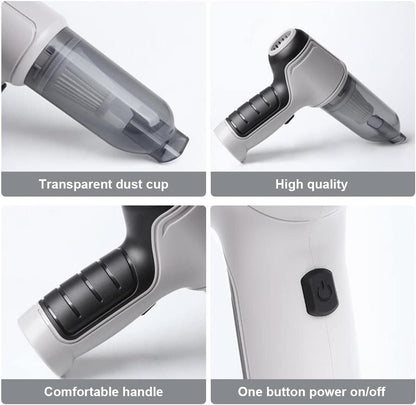 Handheld Car Vacuum | Rechargeable Cordless Cleaning Tool