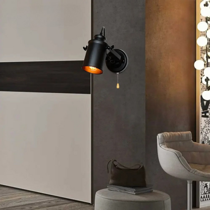 Industrial Wall Spotlight Lamp – Adjustable Indoor Wall Light