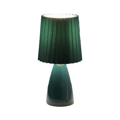 Table Lamp with Glass Base