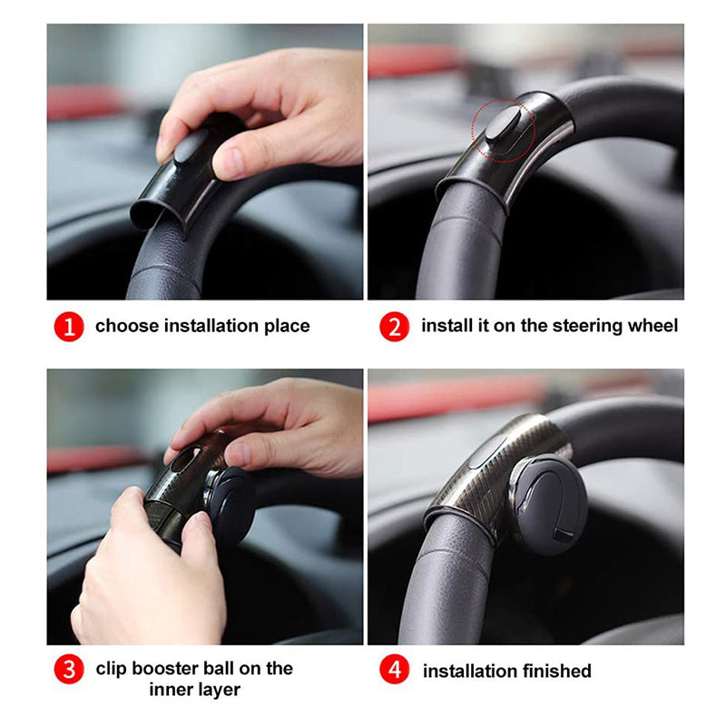 Steering Wheel Spinner | Smooth Turning Assist for Drivers