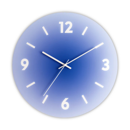 Sunset – Designer Glass Wall Clock