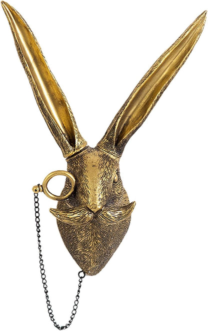 Vera Modern Animal Head Wall Sculpture | Contemporary Animal Art for Home Decor