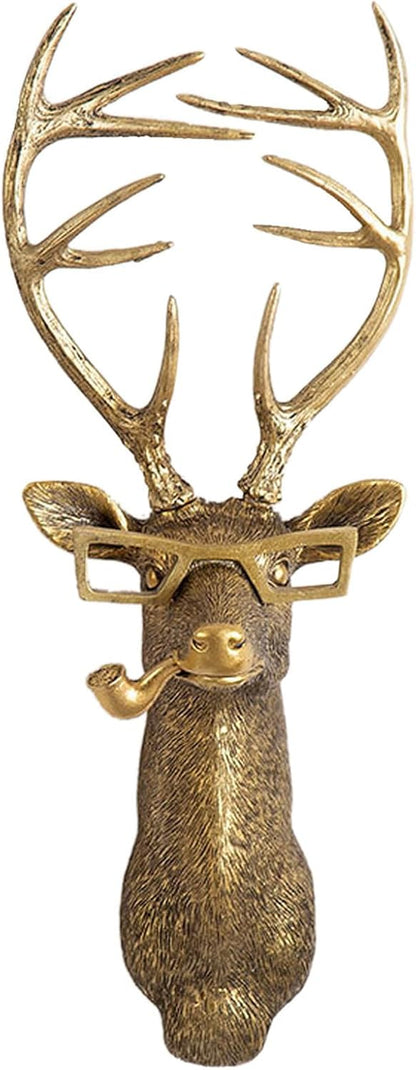 Vera Modern Animal Head Wall Sculpture | Contemporary Animal Art for Home Decor