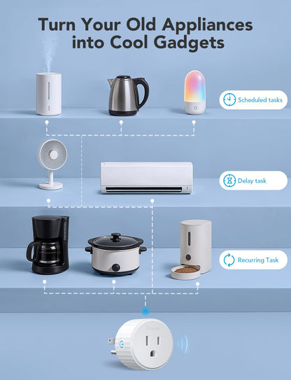 Mini Smart Outlet | Wireless App-Controlled Power Socket