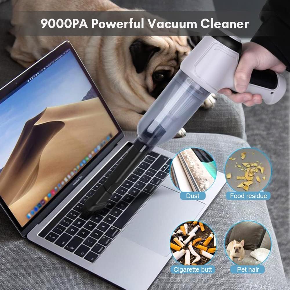 Handheld Car Vacuum | Rechargeable Cordless Cleaning Tool