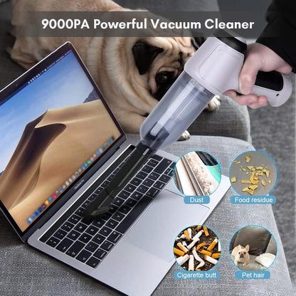 Handheld Car Vacuum | Rechargeable Cordless Cleaning Tool