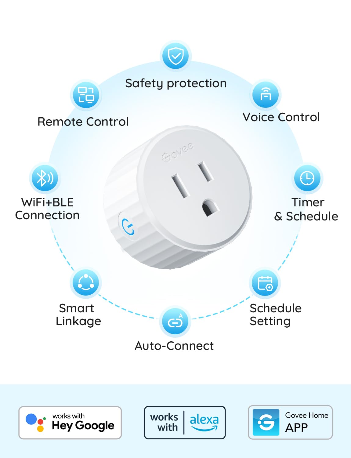 Mini Smart Outlet | Wireless App-Controlled Power Socket