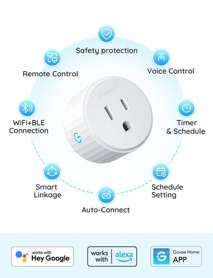 Mini Smart Outlet | Wireless App-Controlled Power Socket