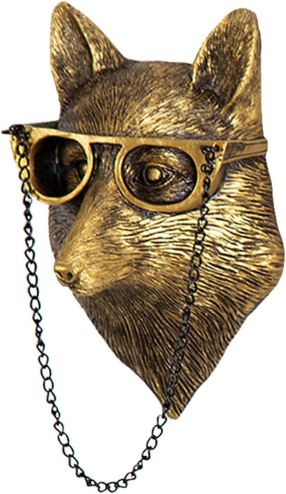 Vera Modern Animal Head Wall Sculpture | Contemporary Animal Art for Home Decor