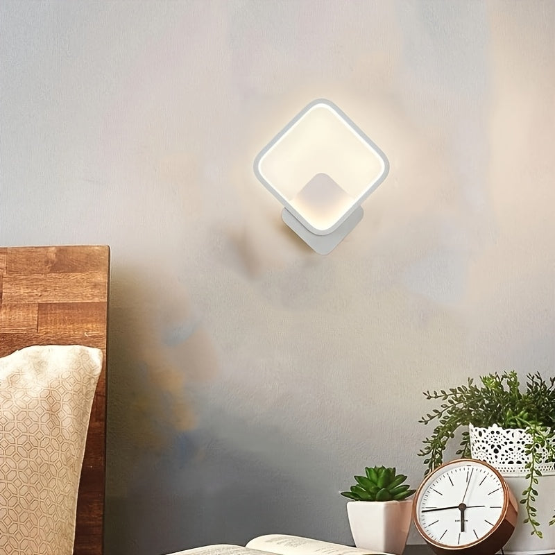 Modern LED Wall Light | Minimalist Square Wall Lamp