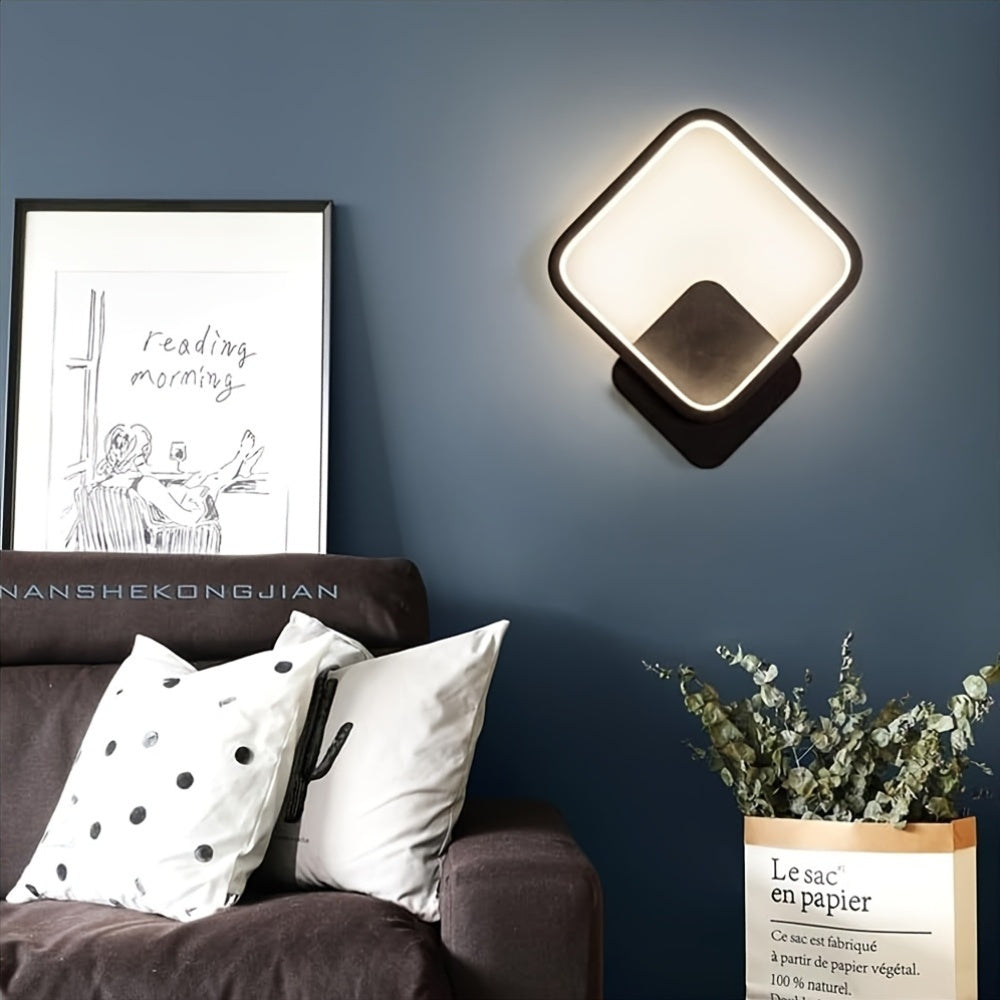 Modern LED Wall Light | Minimalist Square Wall Lamp