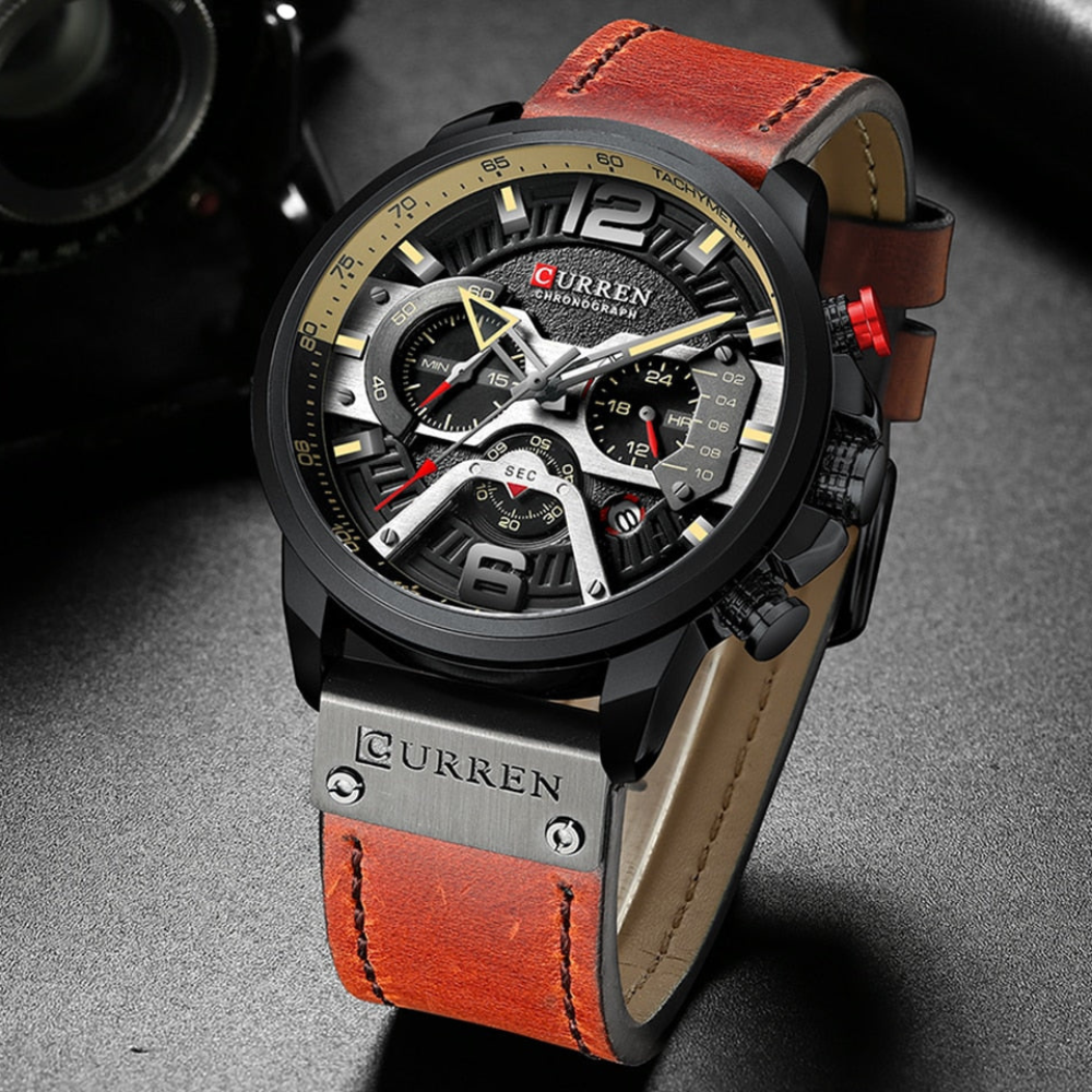 Curren Men’s Watch | Stylish and Timeless Casual Timepiece