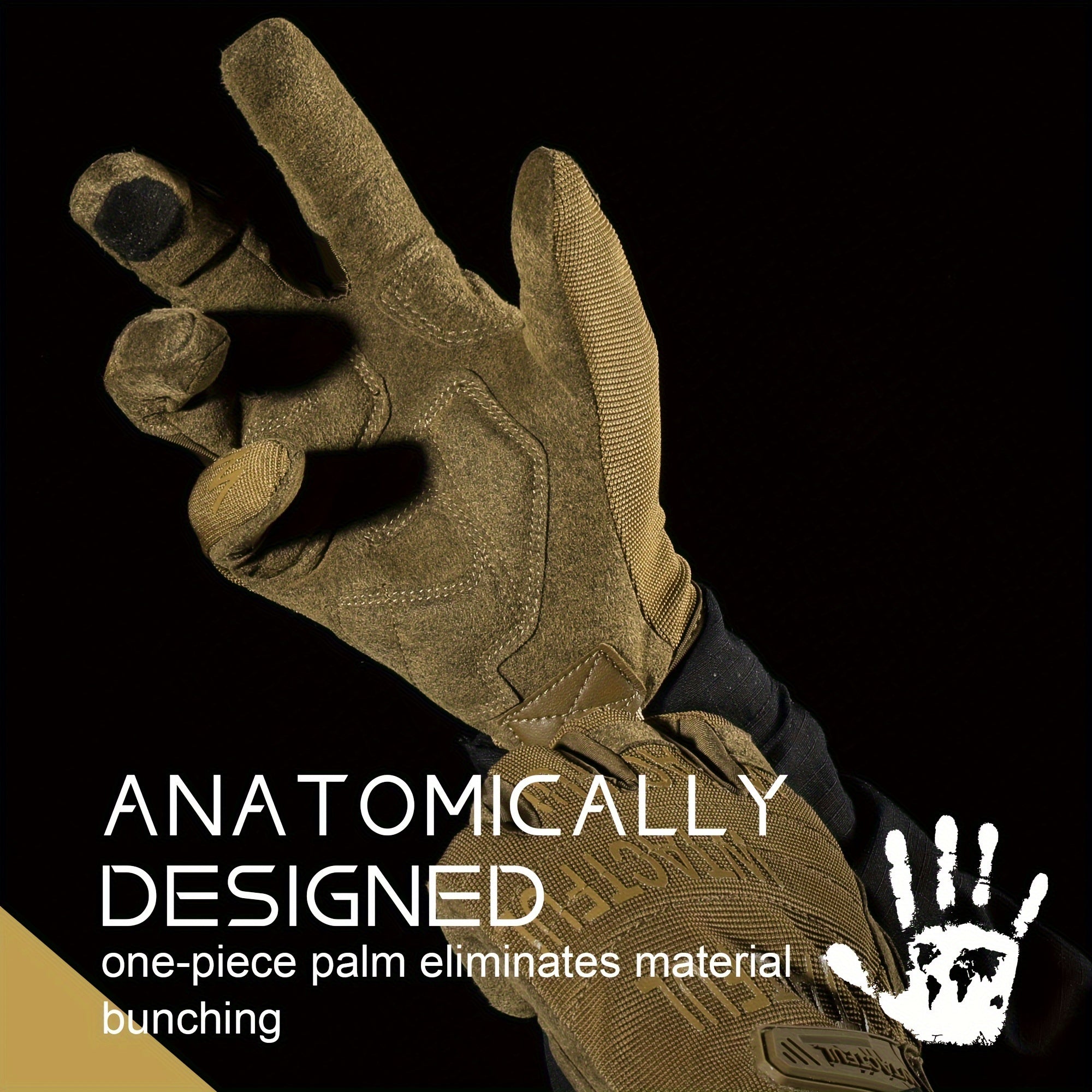 Men’s Tactical Gloves | Full Finger Outdoor Sports Gloves