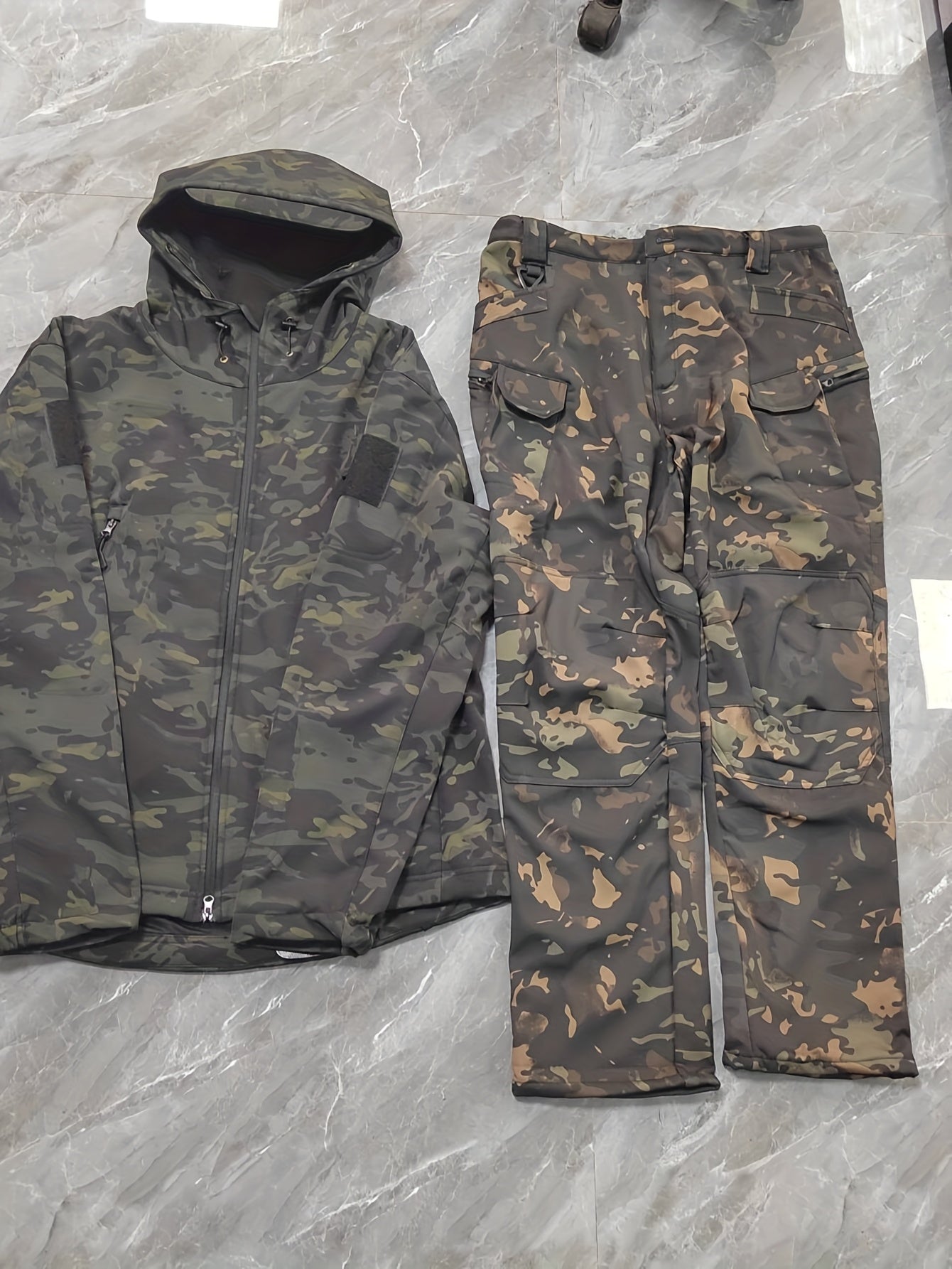 Men’s Winter Outfit | Tactical Jacket and Pants Set
