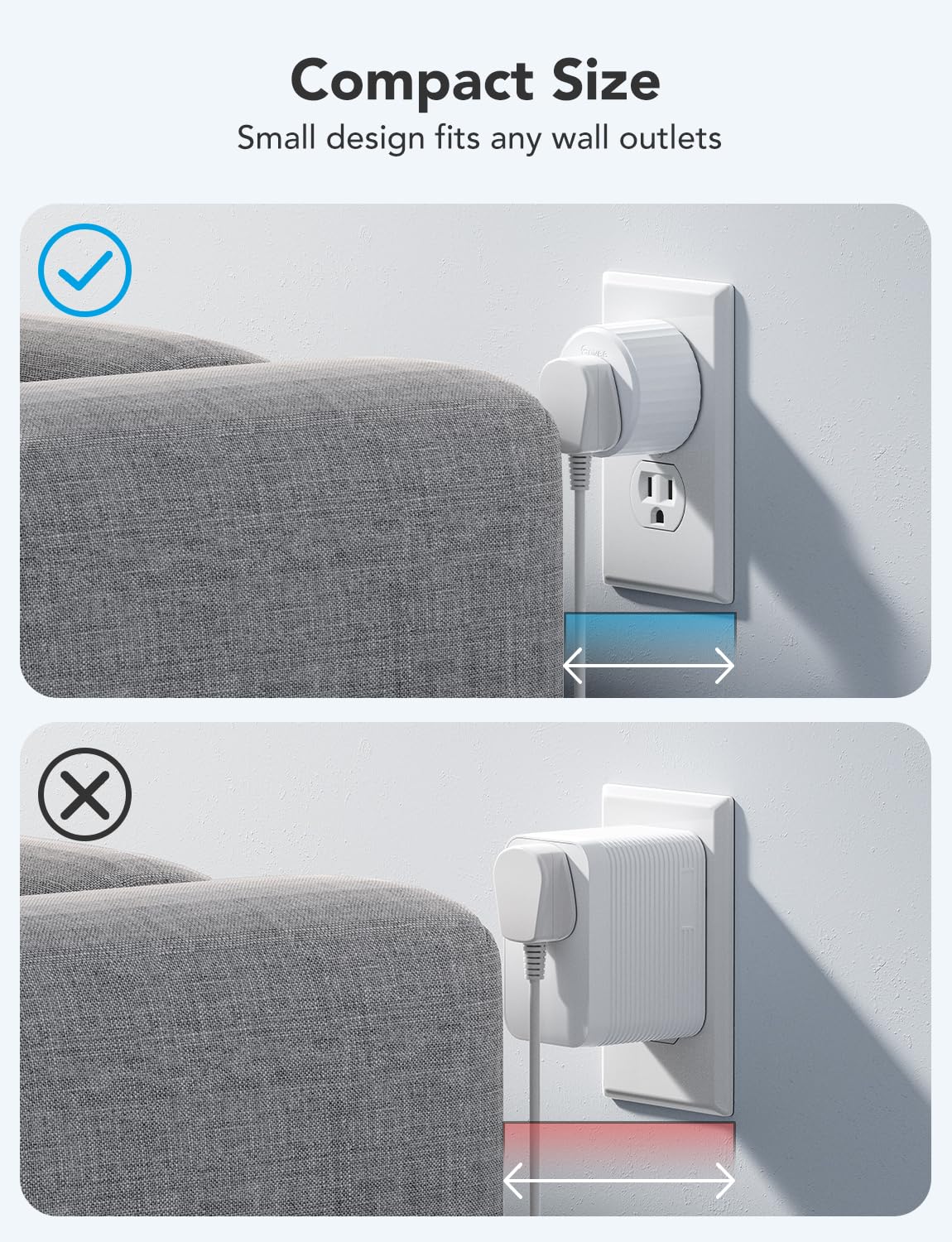 Mini Smart Outlet | Wireless App-Controlled Power Socket