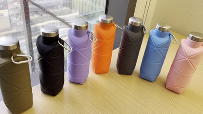 Collapsible Water Bottle | Portable Silicone Travel Flask