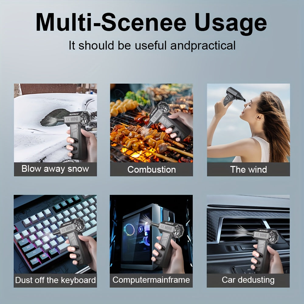 Mini Jet Fan | High-Speed Turbo Blower