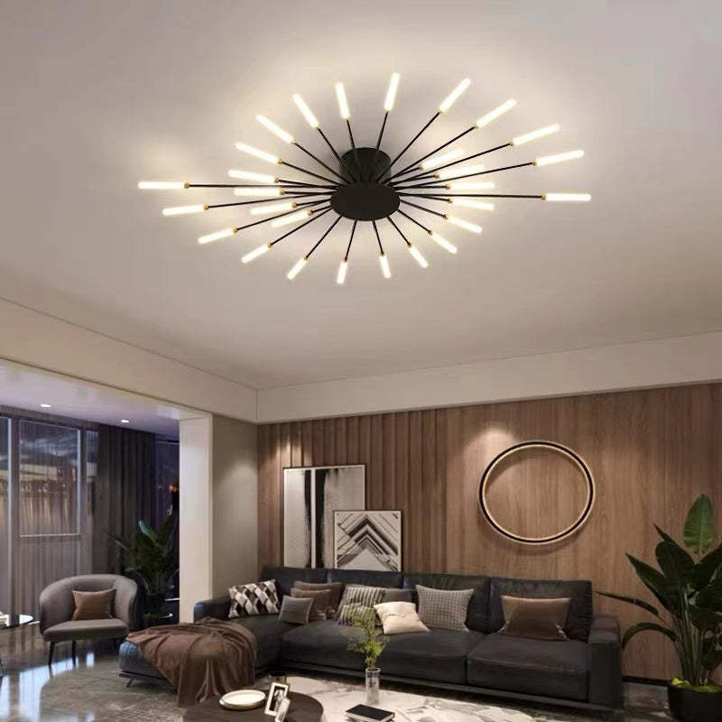 LED Starburst Ceiling Light | Sleek Modern
