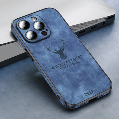 Real Leather iPhone Case | Shockproof, Stylish & Slim Design