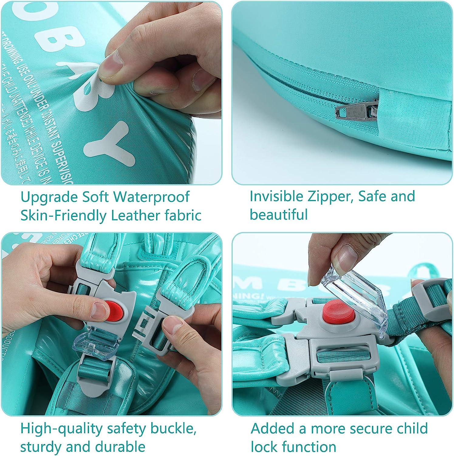 Baby Swim Trainer | 360° Safety Protection Float 3-24M