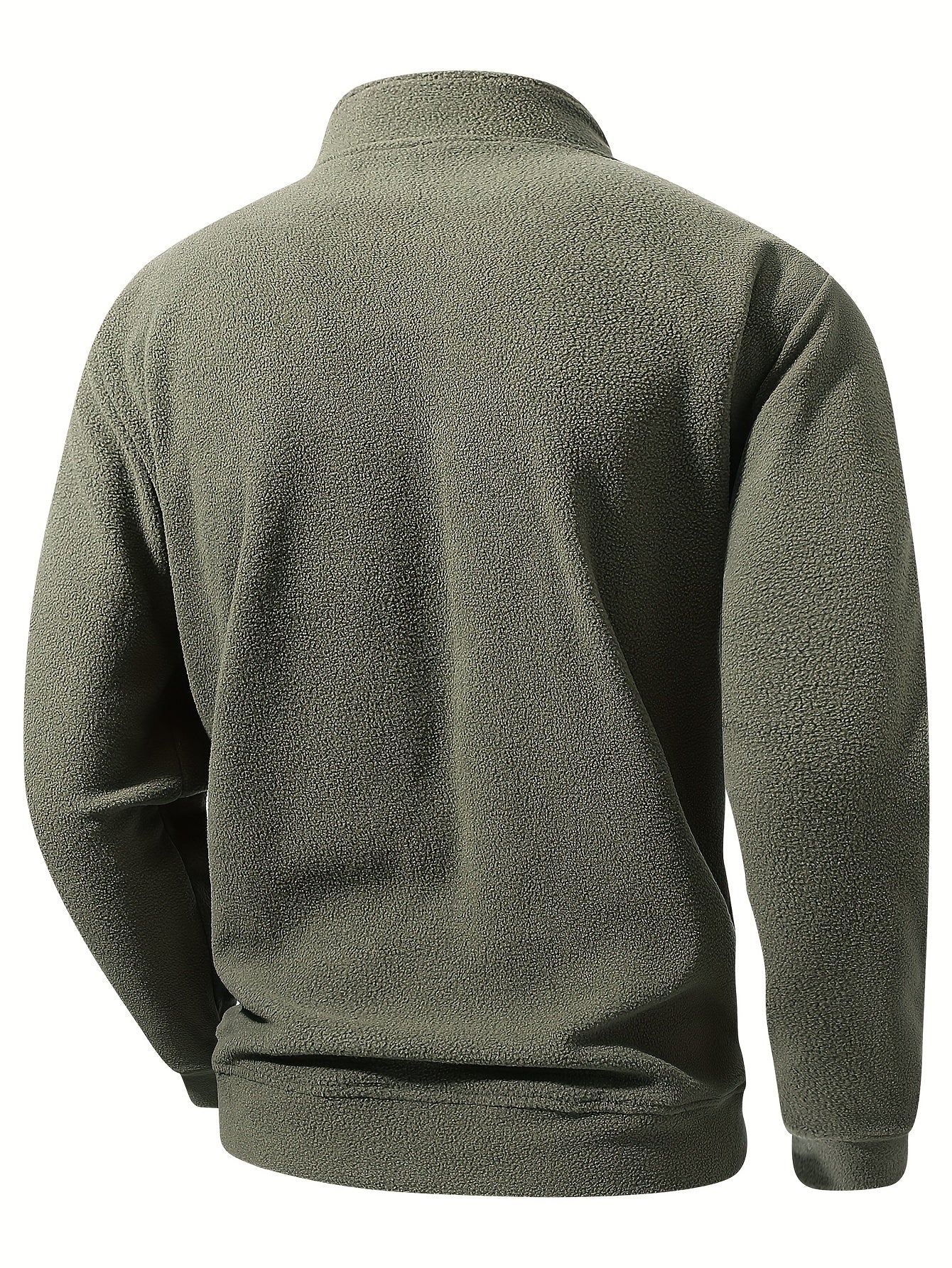 Men’s Winter Sweatshirt | Casual Half-Zip Sweatshirt