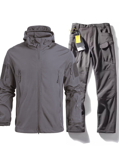 Men’s Winter Outfit | Tactical Jacket and Pants Set
