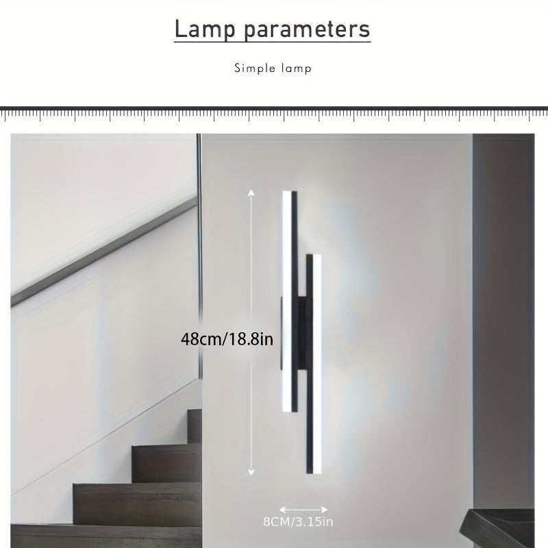 Linear Wall Sconce | Warm Glow Decorative LED Lighting
