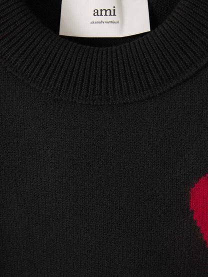 Unisex Sweater with Heart Print | Soft