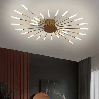 LED Starburst Ceiling Light | Sleek Modern
