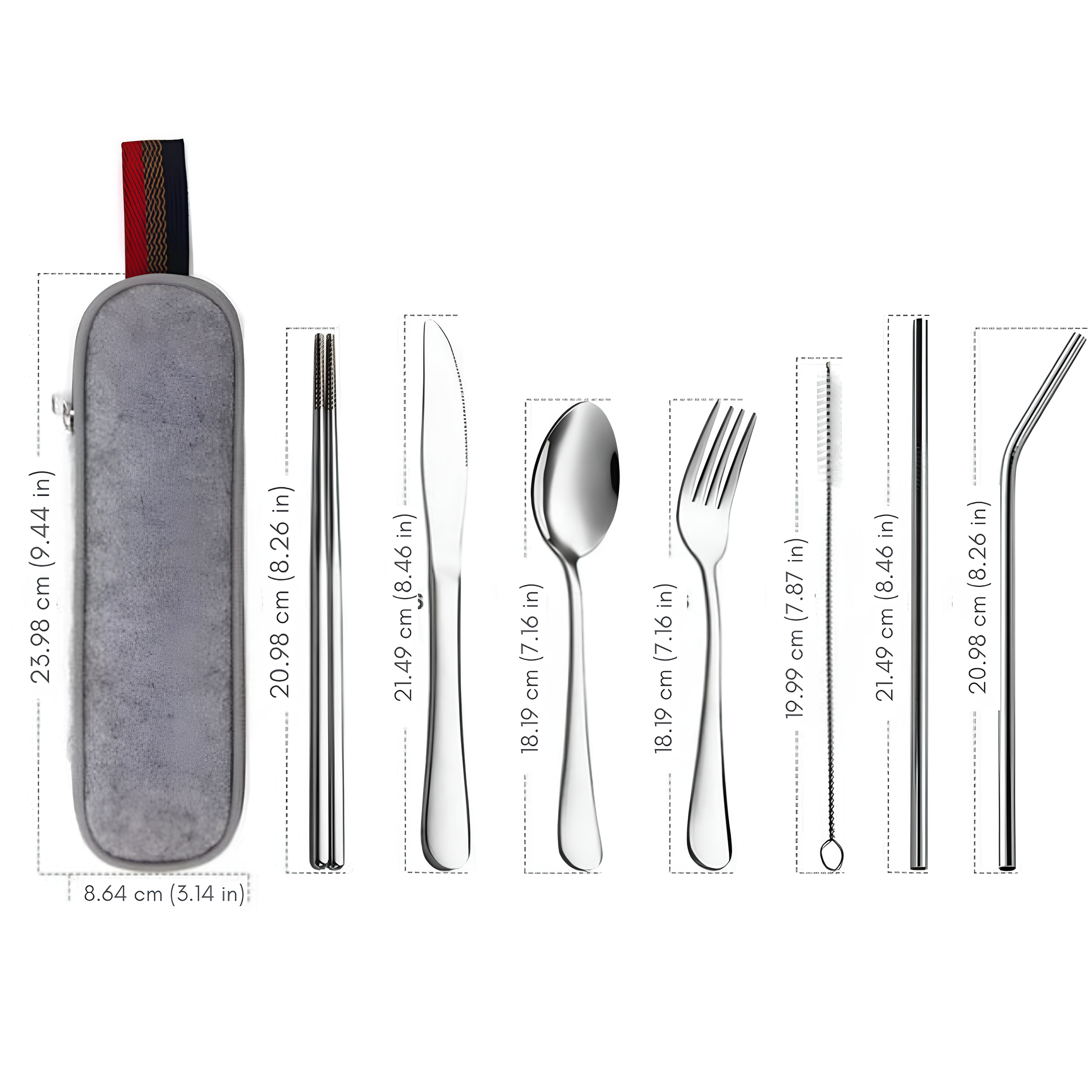 Cutlery Set | Stylish Portable Cutlery Set for Dining On-the-Go