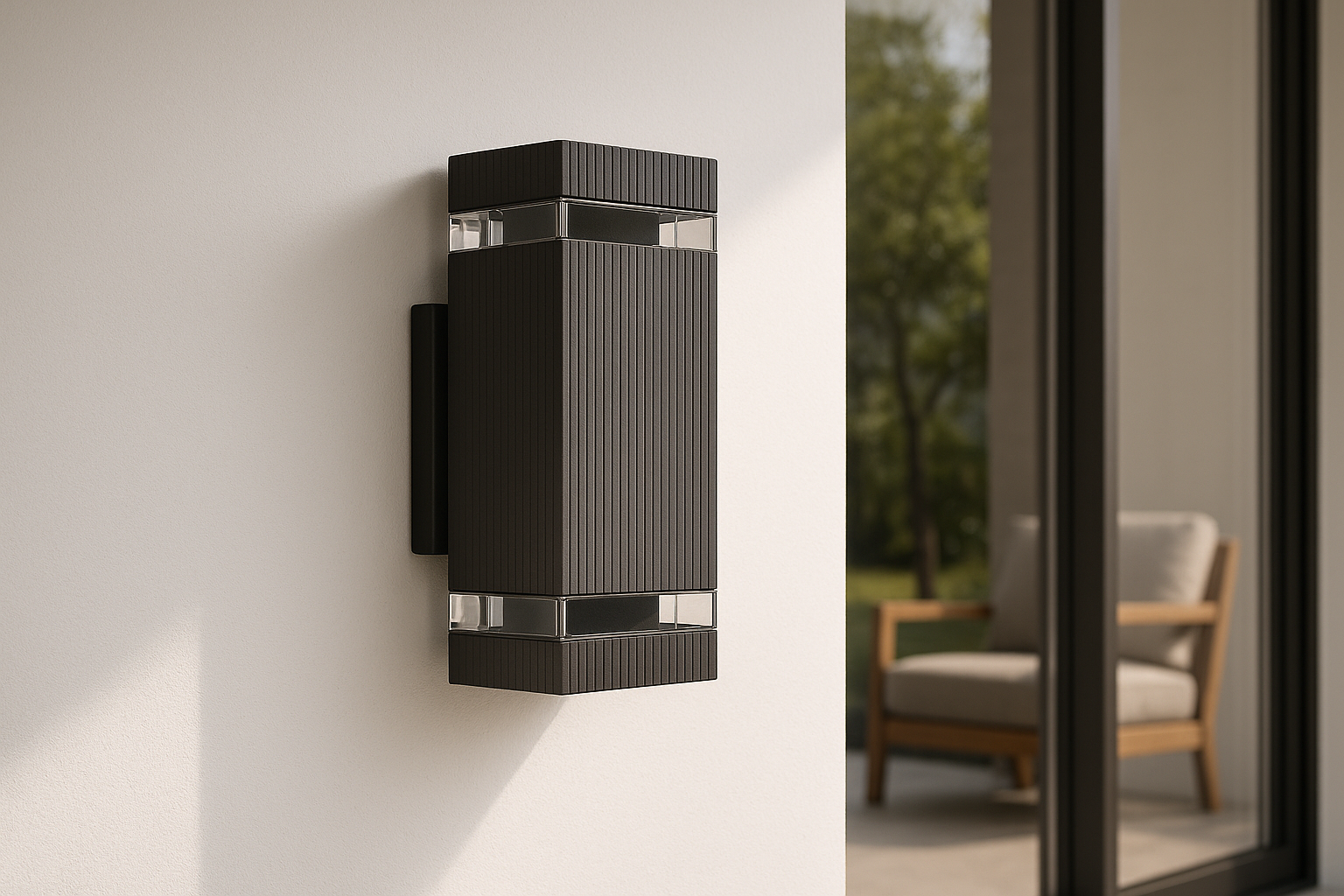 Modern Outdoor Wall Light | Waterproof Exterior LED Lamp