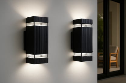 Modern Outdoor Wall Light | Waterproof Exterior LED Lamp