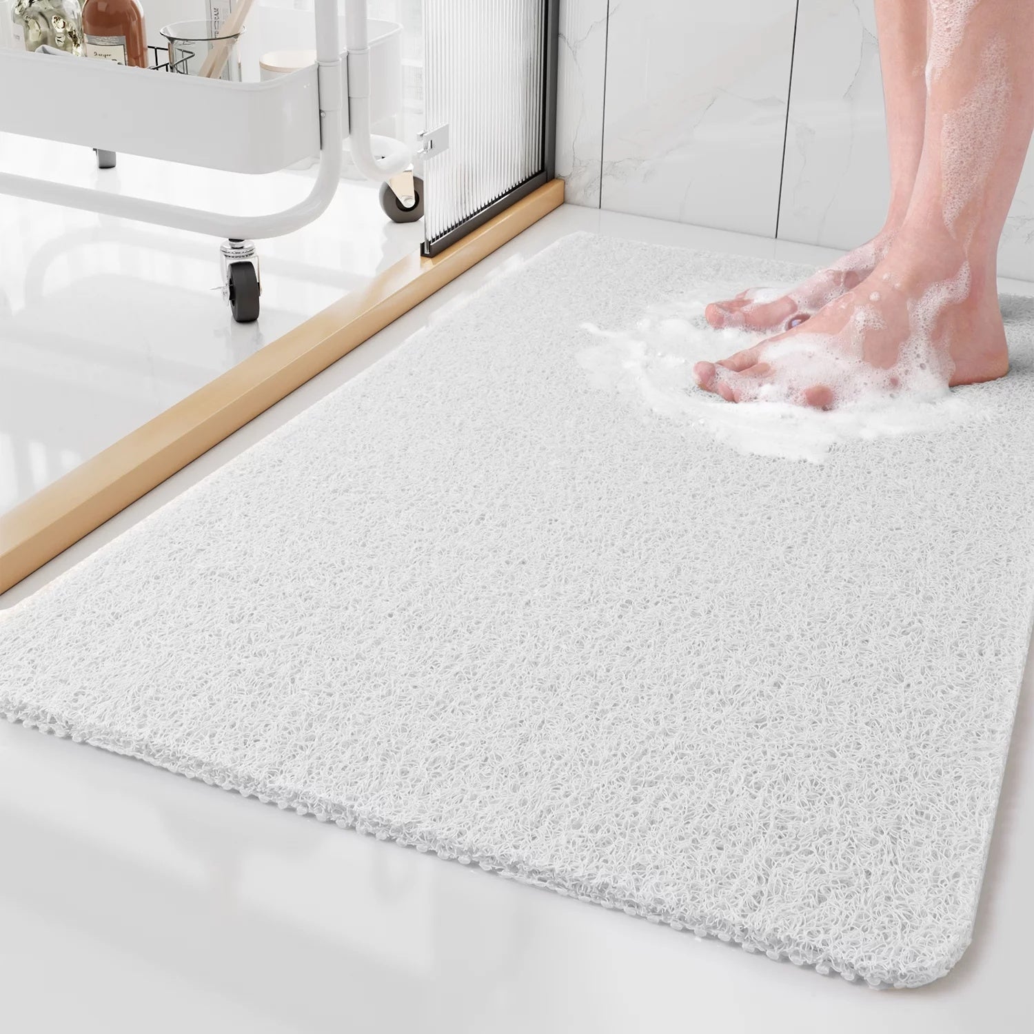 Non-Slip Shower Mat | Fast-Dry Bathroom Mat