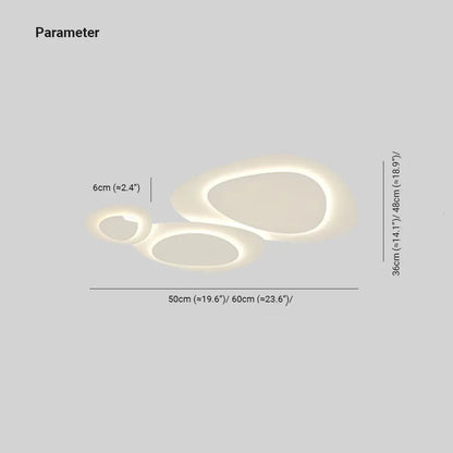 Flush Mount Ceiling Light | Modern LED Ceiling Lamp