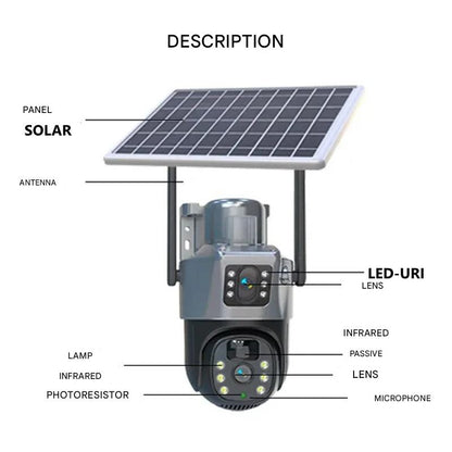 Security Camera System | Solar Powered Outdoor Smart Camera
