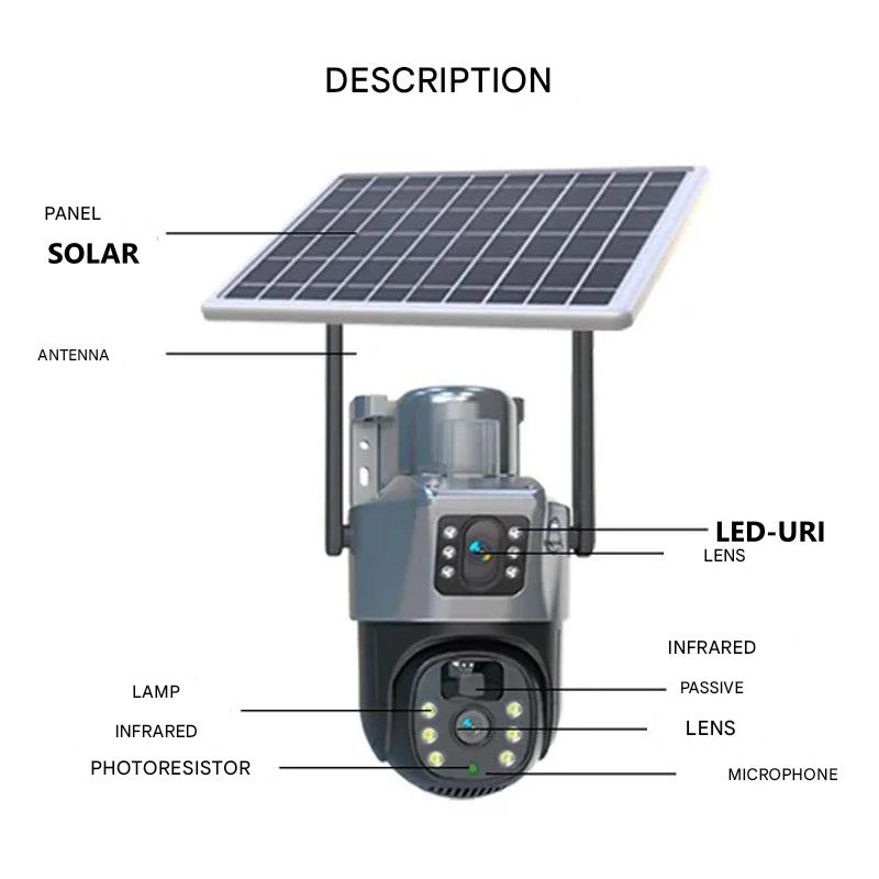 Security Camera System | Solar Powered Outdoor Smart Camera