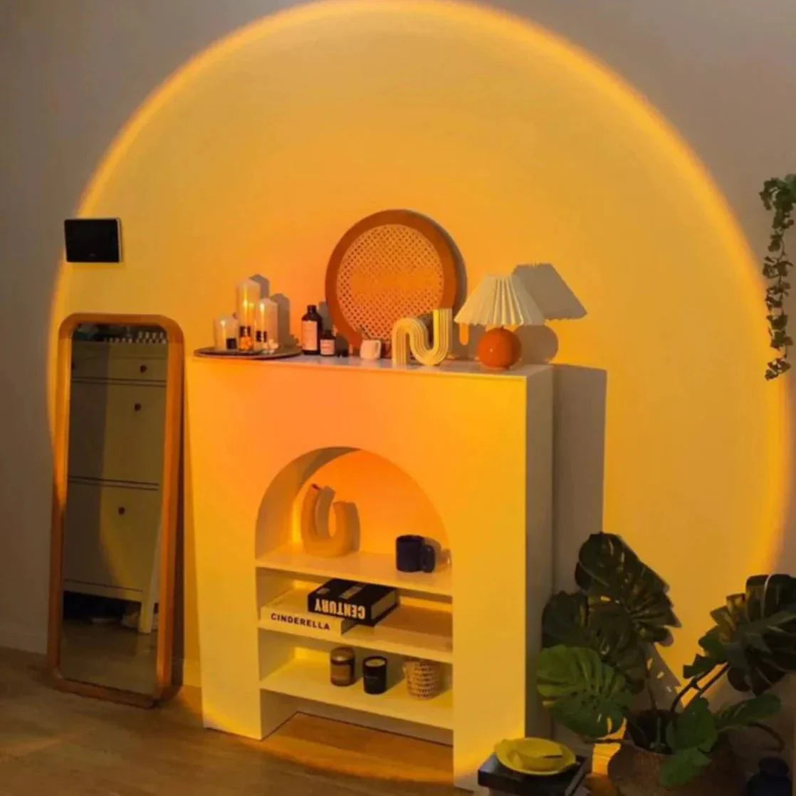 Sunset Projection Lamp – Modern Ambient Mood Light