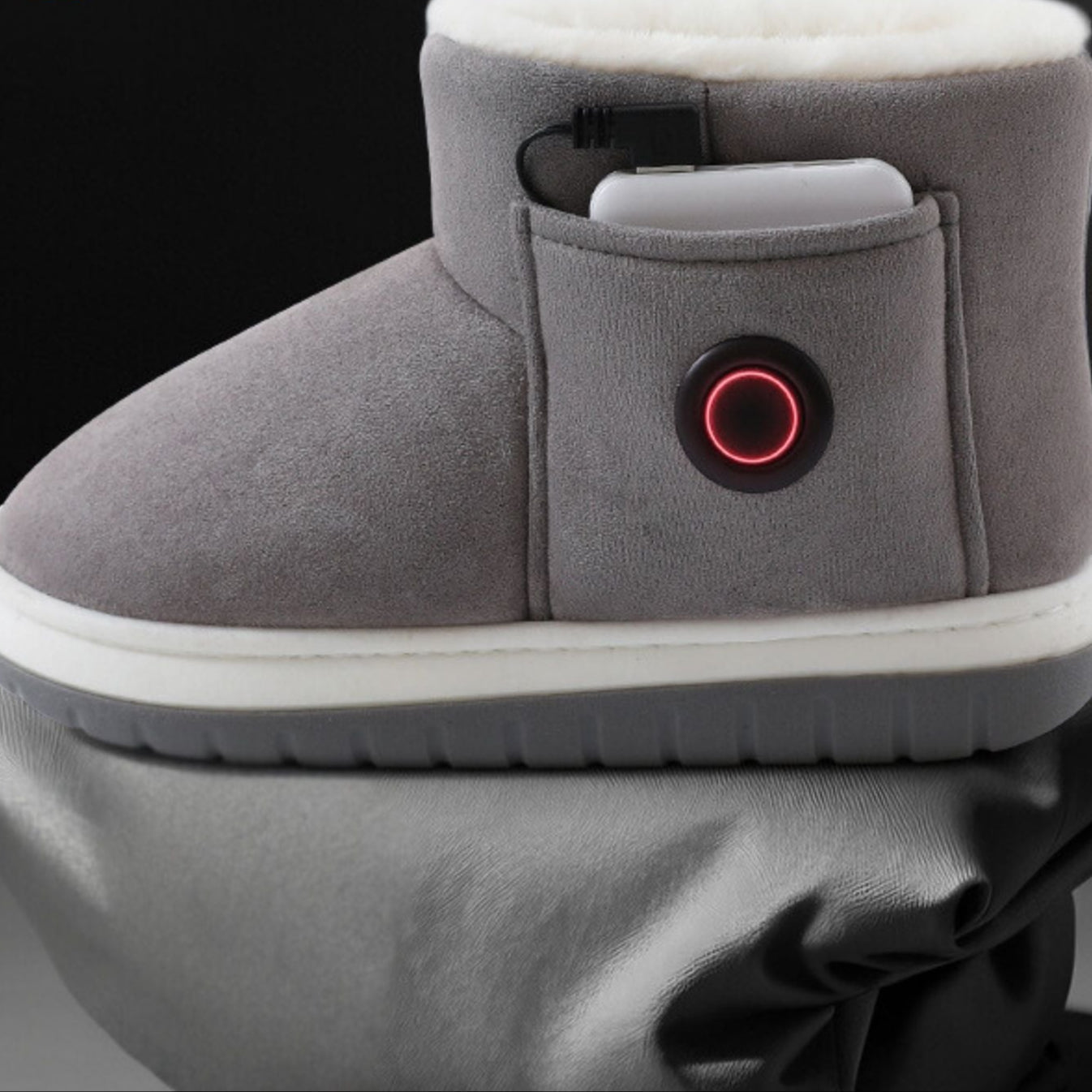 Heated Winter Slippers | Warm Rechargeable Indoor Shoes