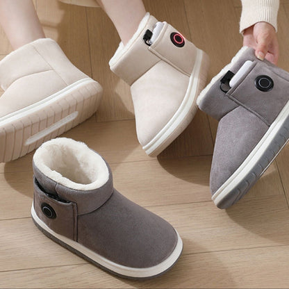 Heated Winter Slippers | Warm Rechargeable Indoor Shoes