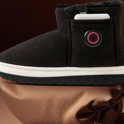 Heated Winter Slippers | Warm Rechargeable Indoor Shoes