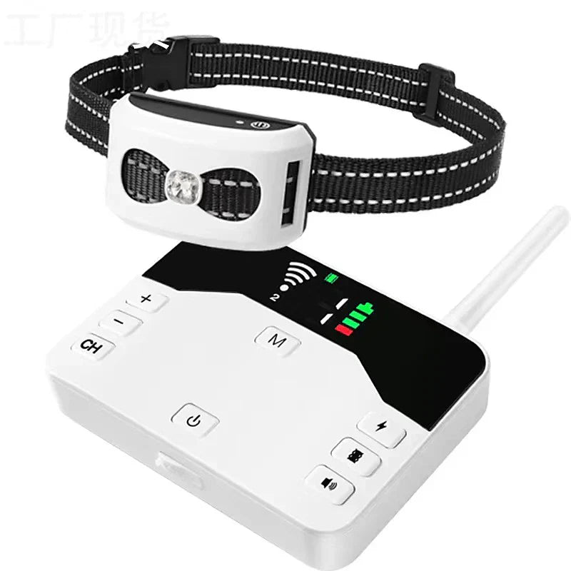 2-in-1 Wireless Fence & Training Collar for Dogs