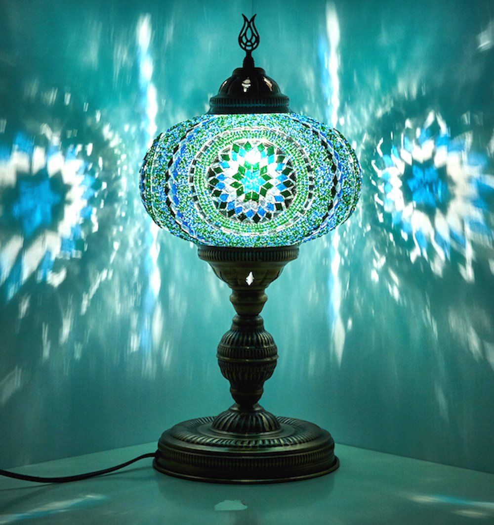 TIFFANY *HANDMADE* MOSAIC TABLE LAMP