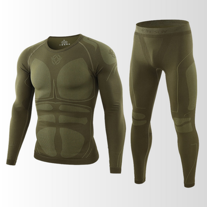 Men’s Thermal Underwear Set | Seamless Warm Base Layer