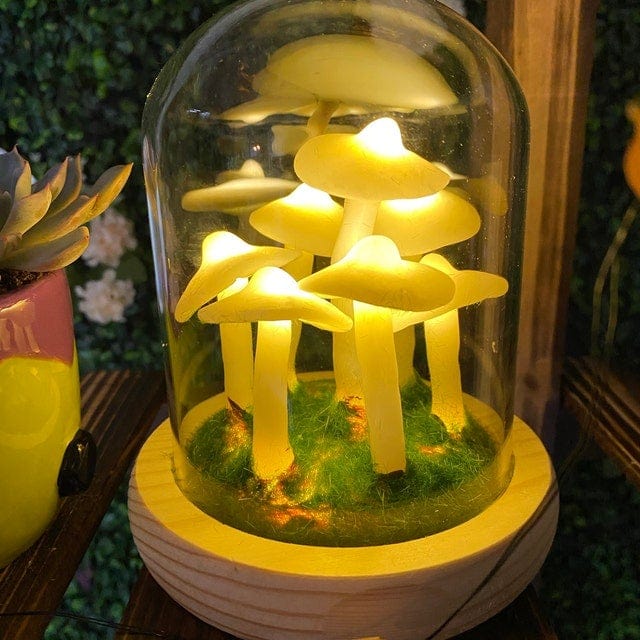 Mushrooms in Forests Table Light