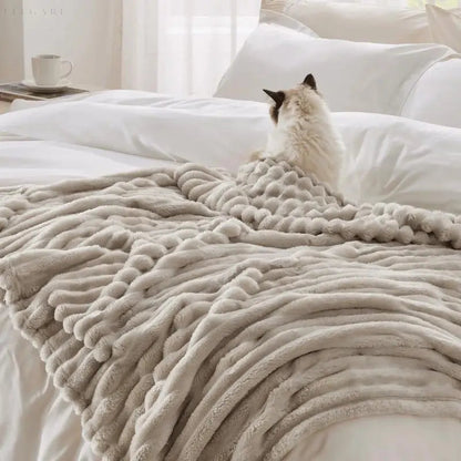 Luxyecs | Plush & Cozy Fleece Blanket