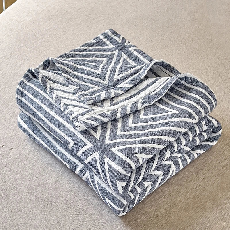 Three-Layer Japanese Quilt | Soft and Cozy Bedspread for Comfort
