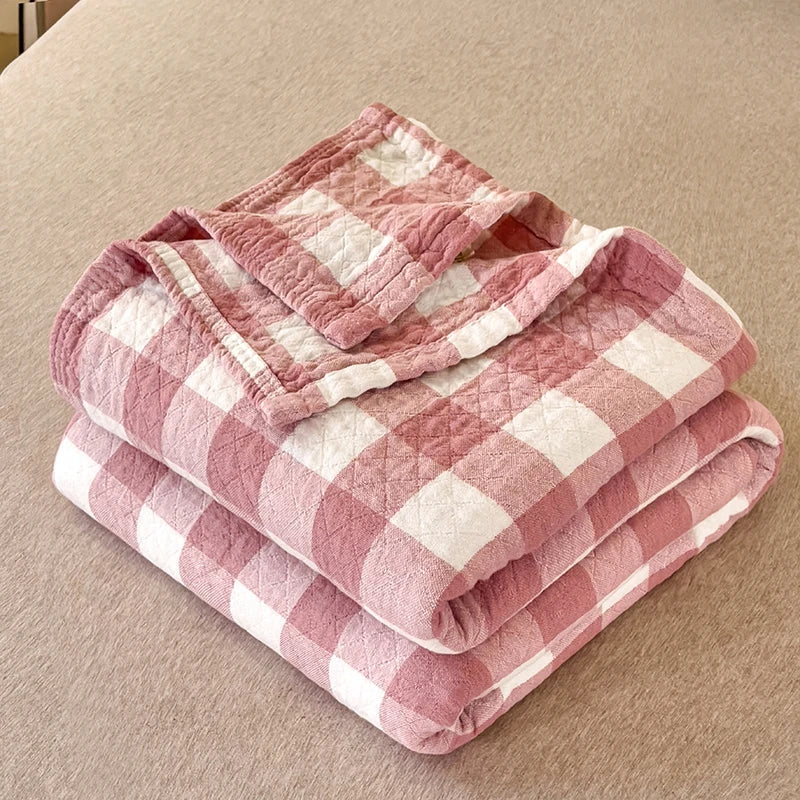 Three-Layer Japanese Quilt | Soft and Cozy Bedspread for Comfort